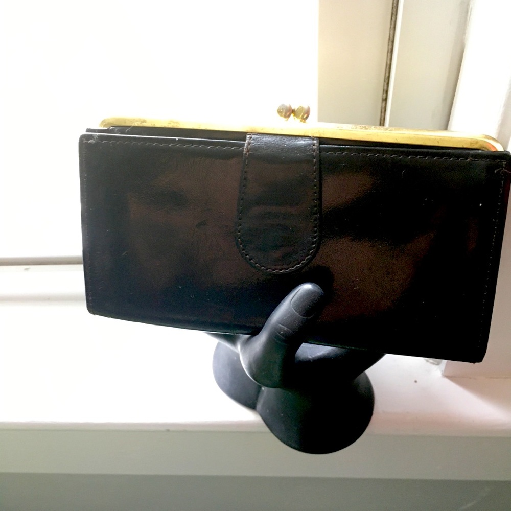 Vintage Lady Buxton Leather Clutch Wallet